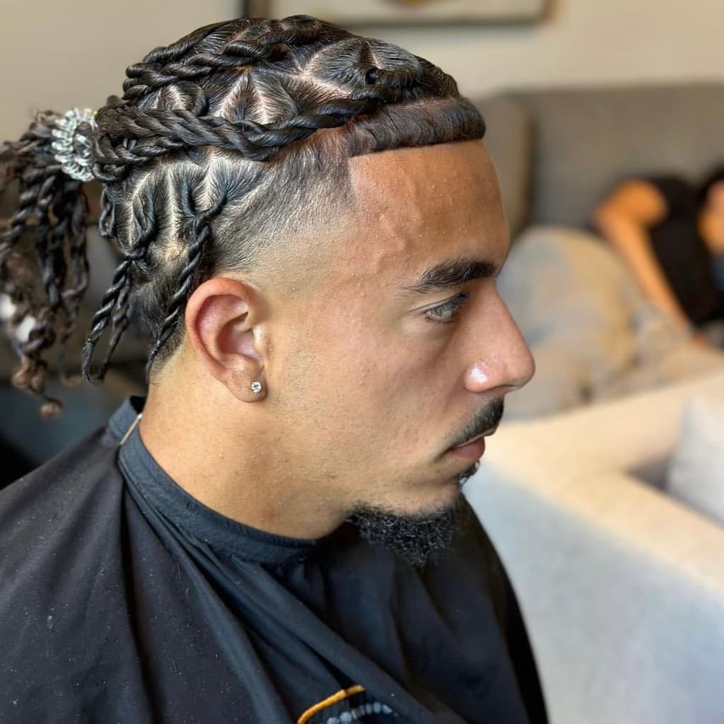 Skin fade haircut by EZ CUTTZ barber in Leicester
